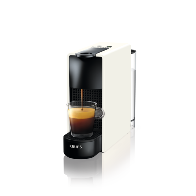 Krups - Nespresso Essenza Mini XN1101 Pure White - Expresso - Cafetière Cafetière à dosettes