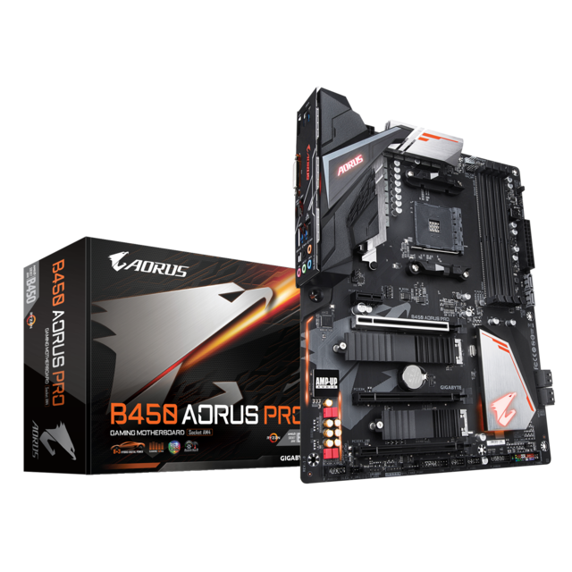 Gigabyte - AMD B450 PRO - ATX - Carte mère AMD
