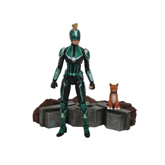 Diamond Select Toys - Captain Marvel - Select Figurine Captain Starforce Uniform 18 cm Diamond Select Toys  - Figurines