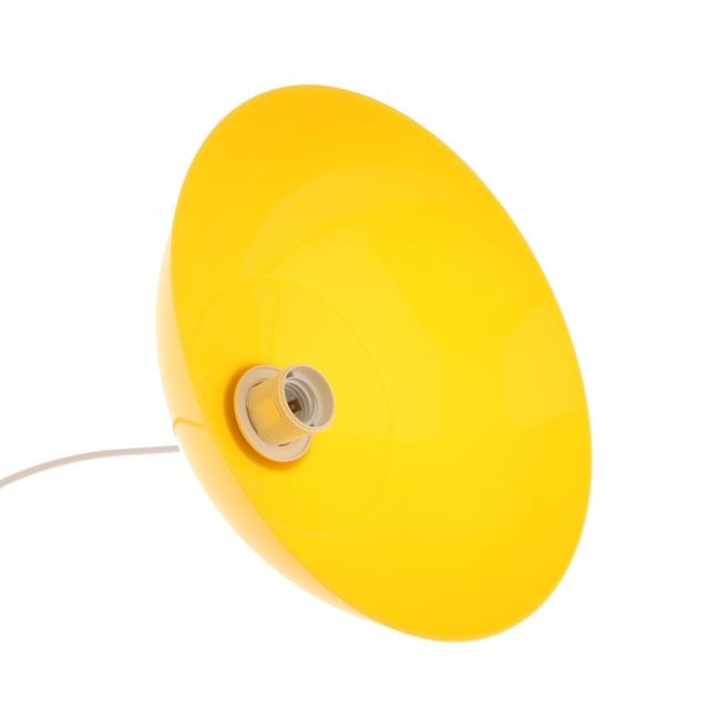 marque generique Plafonnier semi-circulaire recouvrement d'ombre lampe pendentif jaune