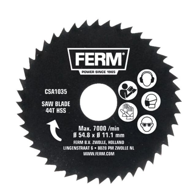 Ferm - FERM Lame de scie en acier rapide CSA1035 Ferm  - Outillage à main
