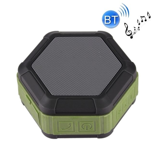 Wewoo - Enceinte Bluetooth étanche Orange Haut-parleur Stéréo Portatif, avec Micro Intégré & Crochet, Appels Mains Libres & Carte TF & FM, Distance Bluetooth: 10m Wewoo  - Enceintes Hifi Sans fil