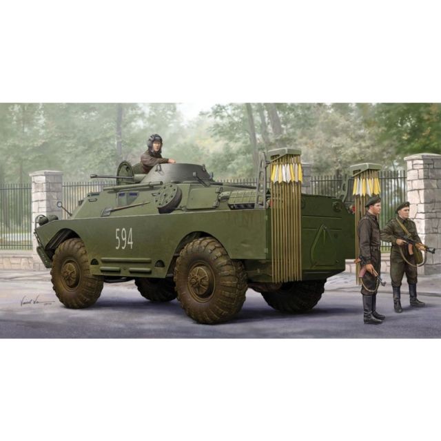 Trumpeter - Maquette Véhicule Militaire : Véhicule blindé soviétique BRDM-2 NBC Trumpeter  - Vehicule militaire