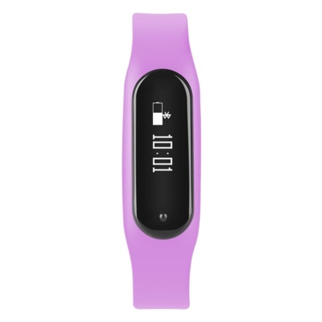 Wewoo Bracelet connecté 0,69 pouces OLED Bluetooth Smart Display, moniteur de fréquence cardiaque de / Podomètre / Appels Rappel / de sommeil / sédentaire / Alarme / Anti-perte, Compatible avec Android et iOS Téléphones