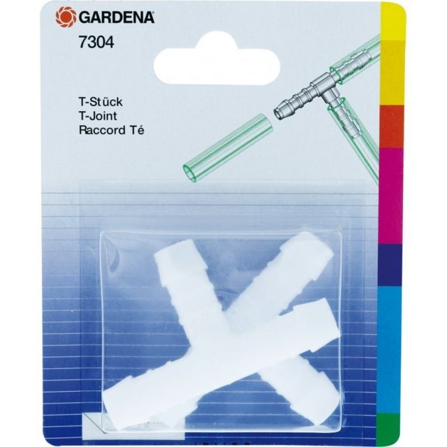 Gardena - Raccord en T en plastique 12mm-Gardena Gardena  - Pompes d'évacuation