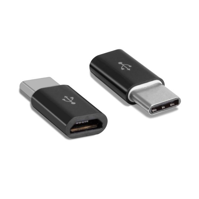 Convertisseur Audio et Vidéo  CABLING  Type C USB Adaptateur, USB Type C Mâle / Micro USB Femelle - USB-C Adaptateur