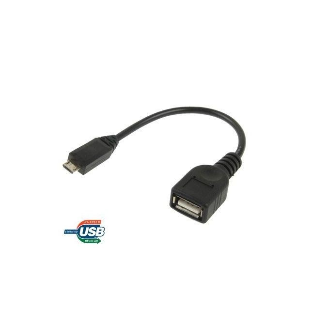 Cabling - CABLING  Micro USB OTG Câble Host Mode Data Syncro Pour Samsung Galaxy S2 Galaxy S3 / SIII GT-i9300 NEXUS 7 NEXUS 10 - Cable otg