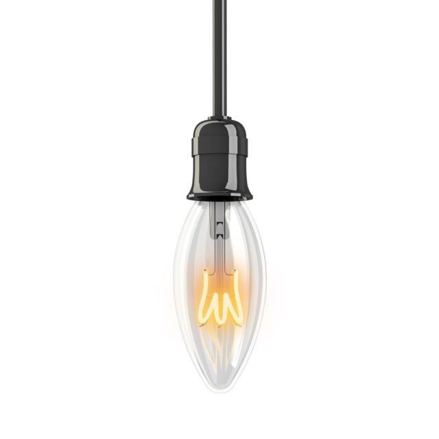 Xanlite Ampoule LED Flamme / Vintage, culot E14, 4W cons. (18W eq.), 180 lumens, lumière blanc chaud