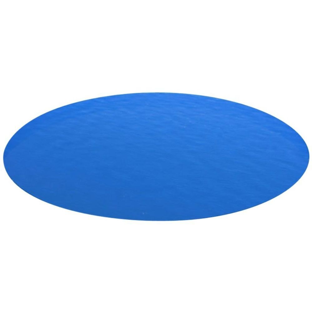 Vidaxl Bâche de piscine bleue ronde en PE 488 cm | Bleu