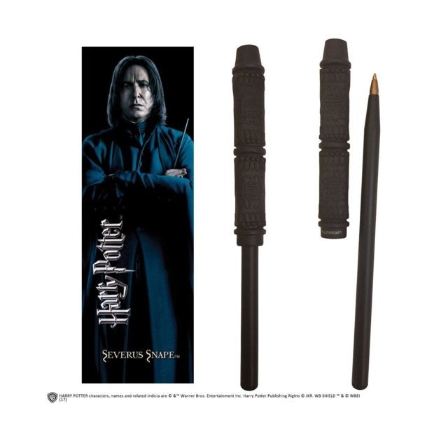 Noble Collection - Harry Potter - Set stylo à bille et marque-page Snape Noble Collection  - Accessoires Bureau Noble Collection
