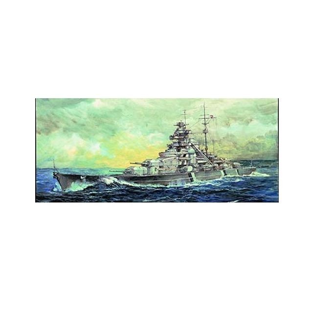 Bateaux Trumpeter Maquette bateau : Cuirassé allemand Bismarck 1941