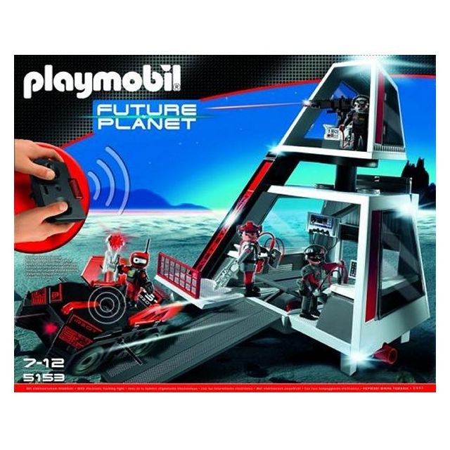 Playmobil Playmobil 5153 : Quartier général des Darksters