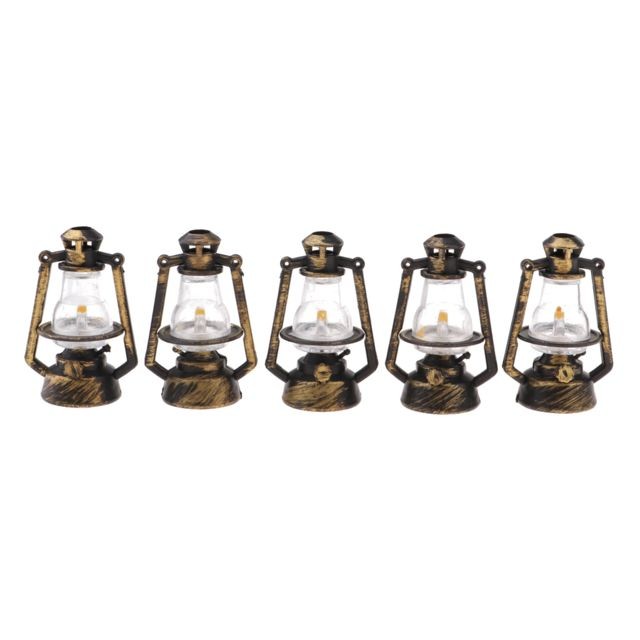 marque generique - Lampe miniature marque generique  - Abats-jour Abat-jour colonne bronze beige