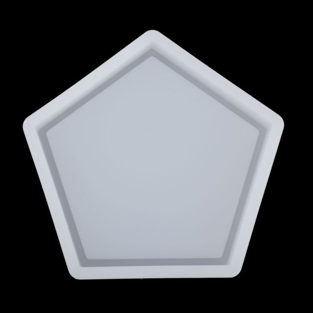 marque generique - 1 ensemble moule en silicone Pentagon / Hexagone pour pentagone de moulage de résine bricolage marque generique  - Apiculture
