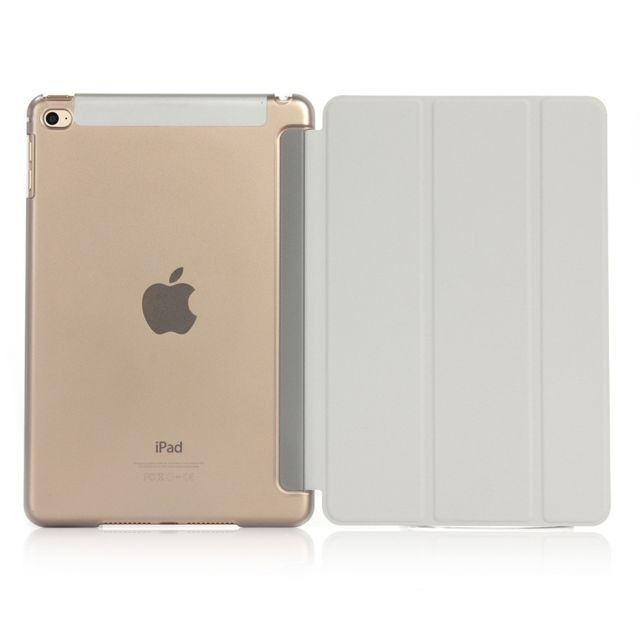 Wewoo - Housse Étui Coque Etui à rabat horizontal Pure Color Merge pour iPad Mini 2019 / iPad 4avec support Gris Wewoo  - Coque, étui smartphone