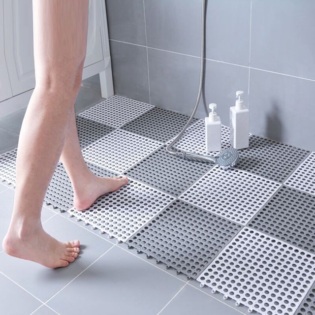marque generique - Tapis de sol antidérapant pour salle de bain - meuble bas salle de bain