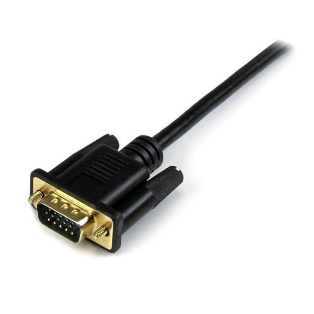 Convertisseur Audio et Vidéo  Câble adaptateur HDMI vers VGA de 91cm - Convertisseur actif HDMI vers HD15 - M/M - 1920x1200 / 1080p