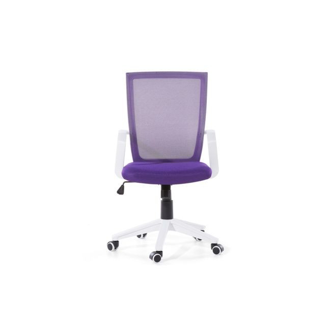 Bureau et table enfant Chaise de bureau violet foncé réglable en hauteur RELIEF