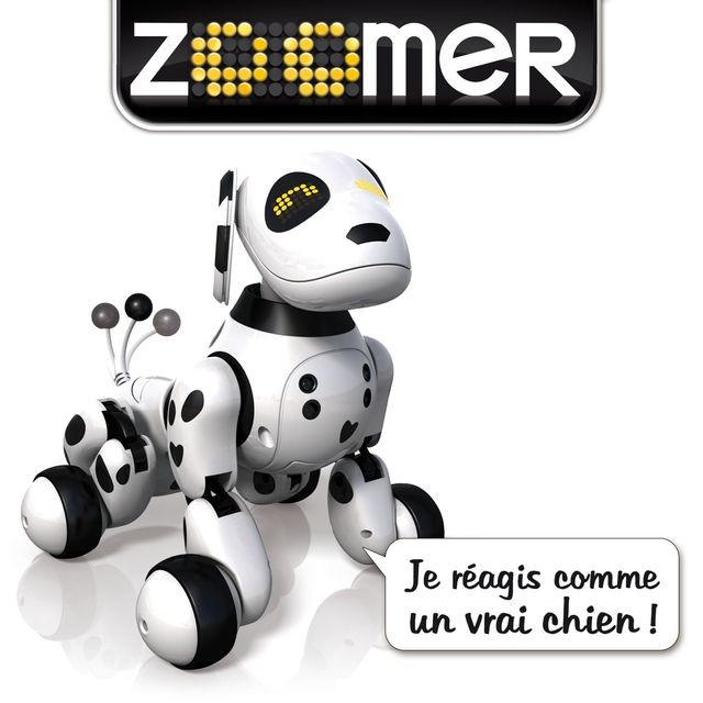 Jouet électronique enfant Zoomer Chien robot intéractif Dalmatien Zoomer 2.0 - 6024203