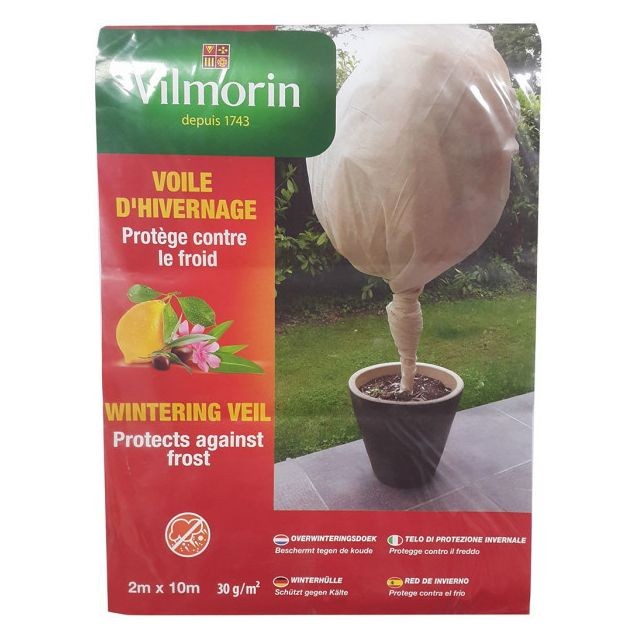 Vilmorin - Voile d'hivernage Vilmorin  pp 30 g/m² blanche 2m x 10m Vilmorin   - Housse de protection Mobilier de jardin  Vilmorin