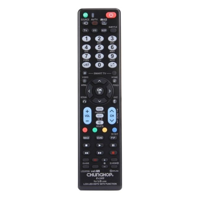 Wewoo - Télécommande universelle TV pour LG LED LCD HDTV 3DTV - Black Friday LG