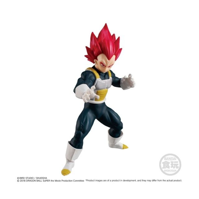 BANDAI - Dragon Ball Super - Figurine Styling Collection Super Saiyan God Vegeta 11 cm - BANDAI