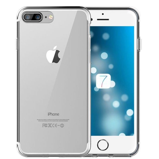 Coque, étui smartphone Cabling CABLING  iPhone 7 Plus coque - iPhone 7 Plus 5.5 pouce Case etui transparent TPU silicone (avec absorption des chocs)