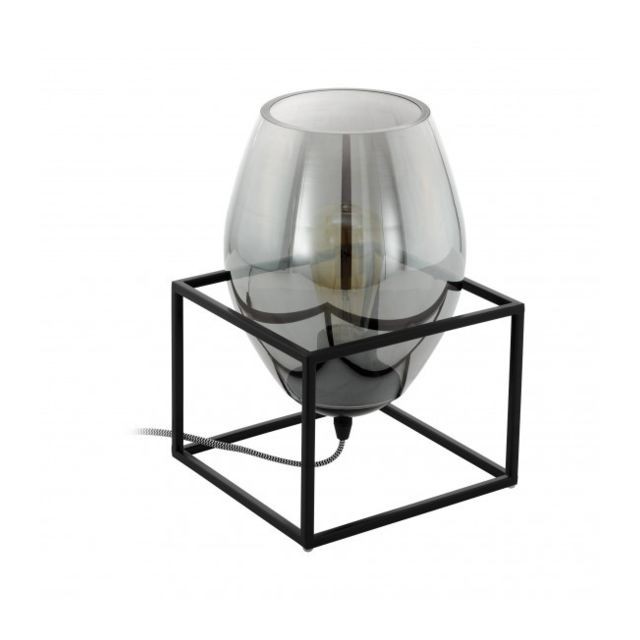 Eglo - Lampe de table OLIVAL 1 1 ampoule noir Eglo  - Luminaires