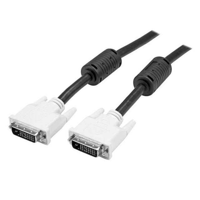 Startech - Câble d'écran Dual Link DVI-D 5m - M/M - Câble Ecran - DVI et VGA