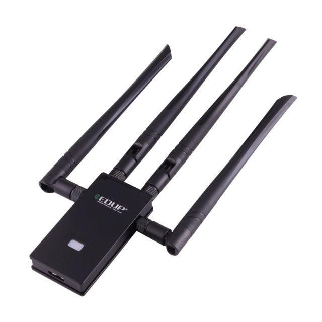 Clé USB Wifi Adaptateur pour Nootbook / Ordinateur portable / PC EP-AC1621 USB 3.0 sans fil 1900Mbps 2.4G / 5.8Ghz 600Mbps + 1300Mbps Carte réseau WiFi double bande avec 4 Antennes WiFi