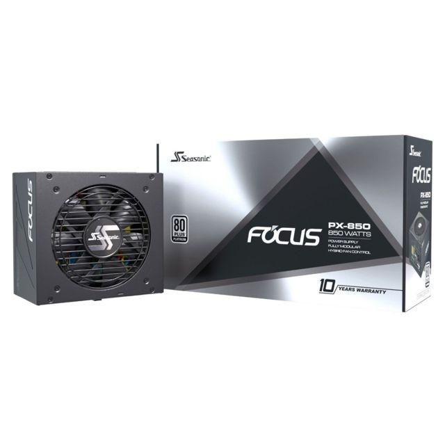 Seasonic - Focus PX 850 850W - 80 Plus Platinum - Alimentation PC