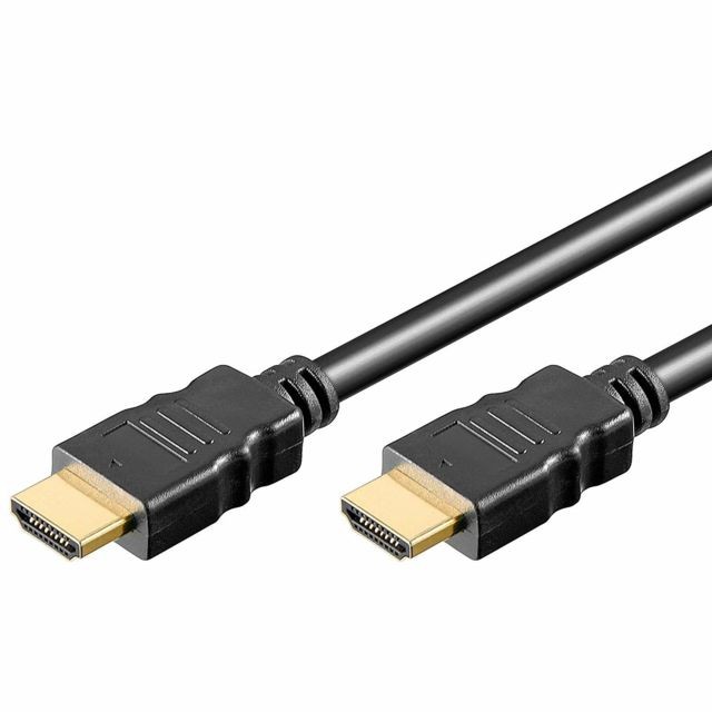 Ineck - INECK® Câble HDMI Haut Débit 3m - 3D, Full HD, HDR, ARC, Ethernet - pour PS4, Xbox One, Wii, Canal + HD, LCD, LED - Câble HDMI
