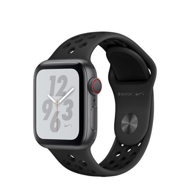 Apple - Awn Cell 4 40 Grey/black - Apple Watch Gps + cellular