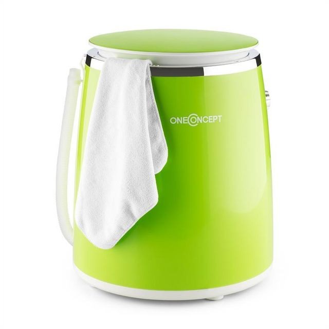 Oneconcept - oneConcept Ecowash-Pico Mini machine à laver avec essorage 3,5 kg 380 W - vert oneConcept Oneconcept   - Mini lave linge 4 kg