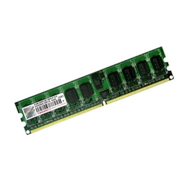 Transcend - Ram Barrette Mémoire TRANSCEND 2GB DDR2 PC2-5300R ECC Registered TS256MQR72V6U - Memoire pc reconditionnée