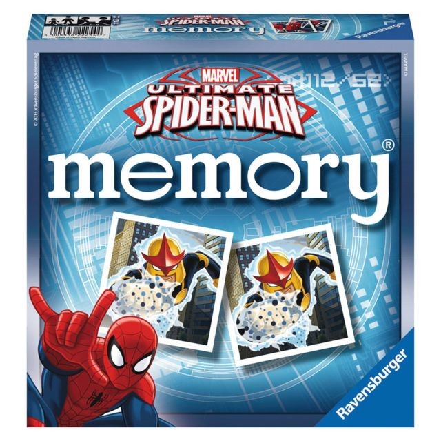 Ravensburger - Grand memory Ultimate Spiderman Ravensburger  - Jeux spiderman