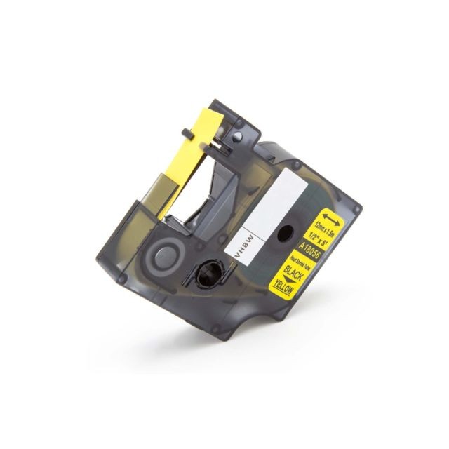 Vhbw - vhbw cassette à bande cartouche noir sur jaune pour imprimante d´étiquette Dymo RhinoPro 3000, 5000, 6000 remplace Dymo 18056. Vhbw  - Cartouche d'encre