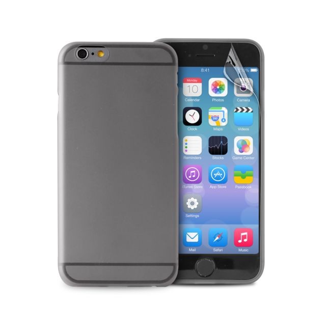 Coque, étui smartphone Puro PURO coque ULTRA-SLIM 0.3mm noir pour Apple iPhone 6 et 6S