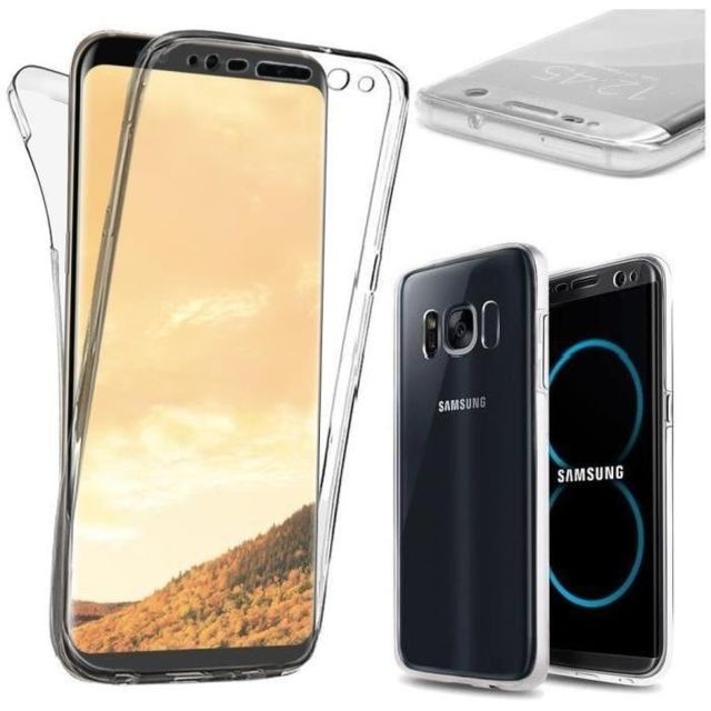 Shot - Coque Silicone Integrale SAMSUNG Galaxy S8 PLUS (+) Transparente Protection Gel Souple Shot  - Coque Galaxy S6 Coque, étui smartphone