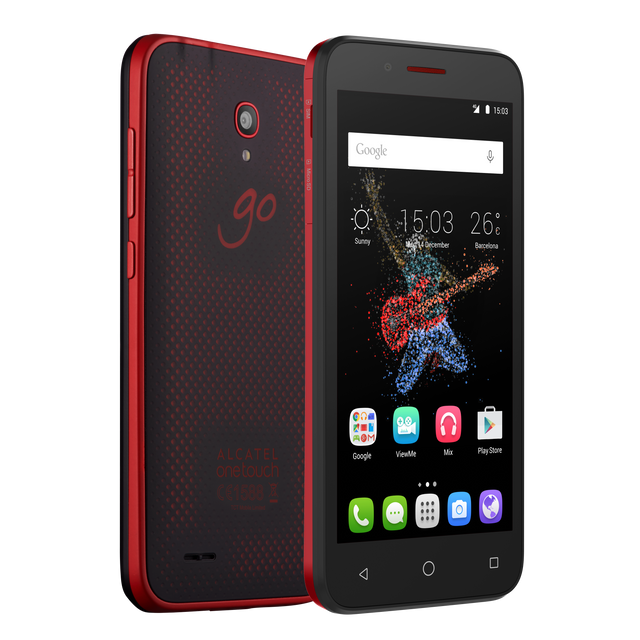 Alcatel - One Touch Go Play Rouge - Smartphone Android Hd
