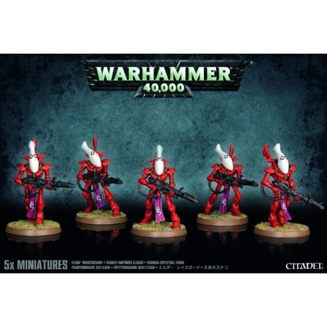 Games Workshop - Warhammer 40k . - Eldar Wraithguard / Wraithblades Games Workshop  - Figurines