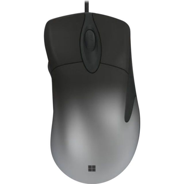 Microsoft - Pro IntelliMouse Shadow Noir - Souris 5 boutons