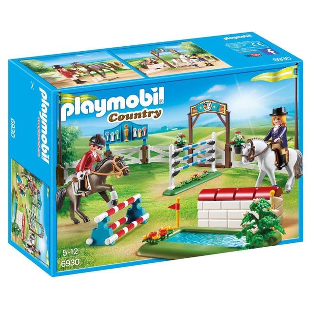 Playmobil - PLAYMOBIL 6930 Country - Parcours d'obstacles Playmobil  - Jeux & Jouets