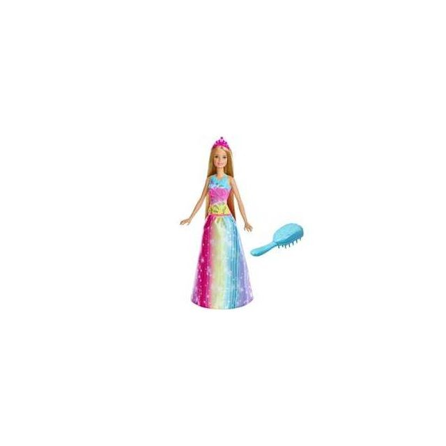 Mattel - Barbie Dreamtopia-Princesse arc-en-ciel sons et limières Mattel  - Barbie princesse