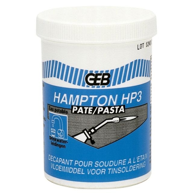 Geb - décapant pâte - geb hampton hp3 pour brasage tendre - pot 150 ml - geb Geb   - Geb