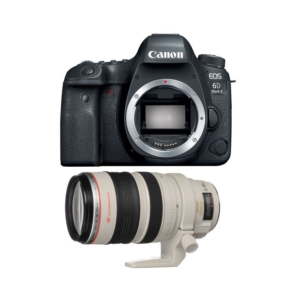 Reflex professionnel Canon PACK CANON EOS 6D MARK II + 28-300 L IS USM