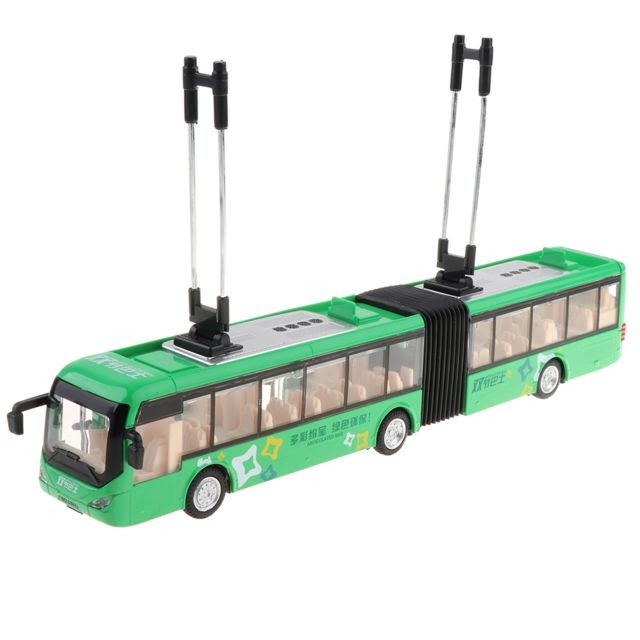 marque generique - Grands jouets de musique et de lumière City Trolley Bus Toy Cadeaux de jeu de jeu pour enfants marque generique  - marque generique