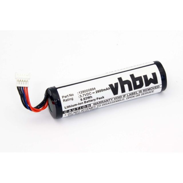 Caméra d'action Vhbw vhbw Batterie Li-Ion 2600mAh (3.7V) pour Barcode Scanner Datalogic Gryphon GM4100, GM4130, GM4400, GM4430, GBT4400, GBT4430 comme 128000894, RBP-GM40.