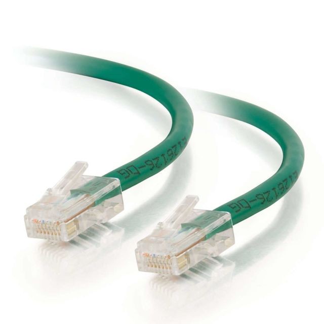Cables To Go - C2G Câble de raccordement réseau Cat5e sans gaine non blindé (UTP) de 2 M - Vert Cables To Go  - Procomponentes