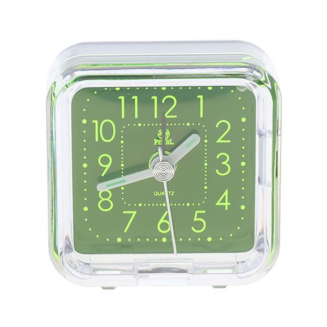 marque generique - Mini Voyage Horloge Gradient Son Bureau Réveil Snooze Veilleuse 6 # Vert - Bonnes affaires Réveil